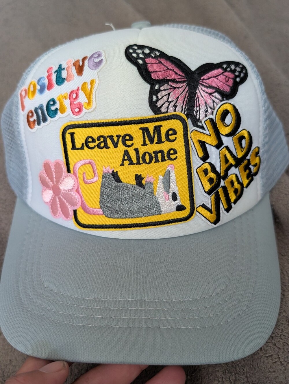 Custom Trucker Hat Possum